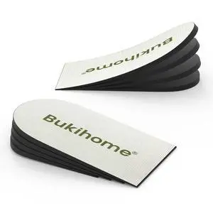 Adjustable Heel Lift Inserts for Shoes - Bukihome Orthopedic Shoe Lift for Uneven Legs 4 Layers Height Increase Insole for Heel Pain,Heel Spur,Achilles Tendonitis(White,Small,Pack of 2) Adjustable Heel Lift Inserts for Shoes - Bukihome Orthopedic Shoe Lift for Uneven Legs 4 Layers Height Increase Insole for Heel Pain,Heel Spur,Achilles Tendonitis(White,Small,Pack of 2)