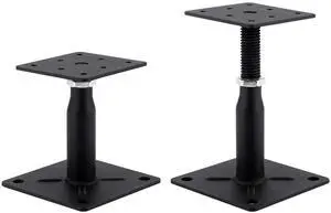 2 Pack Adjustable Support Jack for The Floor, Deck Foundation,RV Step Stabilizer,Mini Screw Jack- Post 4" to 7" 2 Pack Adjustable Support Jack for The Floor, Deck Foundation,RV Step Stabilizer,Mini Screw Jack- Post 4" to 7"