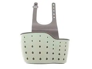 Kitchen Sink Caddy Sponge Holder Hang Basket for Scrubber Dish Brush Kitchen Accessories Organizer(Light Blue) Kitchen Sink Caddy Sponge Holder Hang Basket for Scrubber Dish Brush Kitchen Accessories Organizer(Light Blue)
