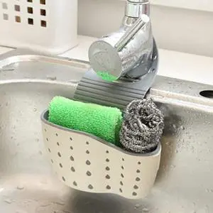 Kitchen Sink Shelf Soap Sponge Drain Rack Holder Double Decker Hanging Basket Storage Suction Cup Kitchen Organizer Sink Accessories Wash Dropshipping (off white-1 Pocket) Kitchen Sink Shelf Soap Sponge Drain Rack Holder Double Decker Hanging Basket Storage Suction Cup Kitchen Organizer Sink Accessories Wash Dropshipping (off white-1 Pocket)