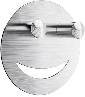 Stainless Steel Smiley Face Sponge Daddy Holder, Sink Caddy Organizer | Brushed Silver, with Suction Cup Installation for Kitchen, Keep Happy Face Sponge Clean and Dry Stainless Steel Smiley Face Sponge Daddy Holder, Sink Caddy Organizer | Brushed Silver, with Suction Cup Installation for Kitchen, Keep Happy Face Sponge Clean and Dry