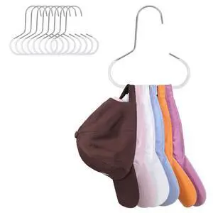 Hat Racks for Closet 8 packs Baseball Hat Organizer Cap Hanger Hat Holder for Closet for Hat, Tie, Bra, Belt, Tank Top, Scarf Hat Racks for Closet 8 packs Baseball Hat Organizer Cap Hanger Hat Holder for Closet for Hat, Tie, Bra, Belt, Tank Top, Scarf
