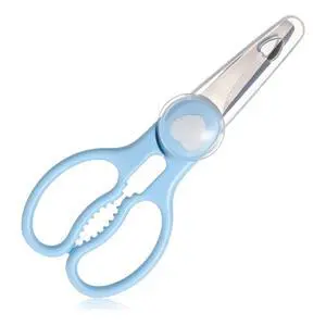 Kitchen Shears with Protective Sheath, Stainless Steel 6.5 Inch | all purpose, portable durable safety, premium cooking scissors, dishwasher safe, baby food, cutting meats noodle vegetable Kitchen Shears with Protective Sheath, Stainless Steel 6.5 Inch | all purpose, portable durable safety, premium cooking scissors, dishwasher safe, baby food, cutting meats noodle vegetable