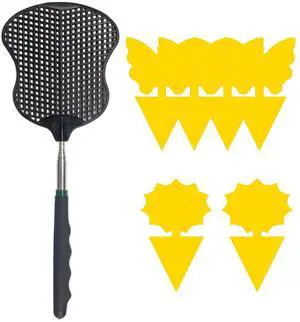 Fly Swatter 1 PCS, Durable Heavy Duty Plastic Fly Swatters, Stainless Steel Telescopic FlySwatter for Indoors/Outdoor/Kitchen/Garden,Black (10040-01*L05) Fly Swatter 1 PCS, Durable Heavy Duty Plastic Fly Swatters, Stainless Steel Telescopic FlySwatter for Indoors/Outdoor/Kitchen/Garden,Black (10040-01*L05)