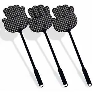 Fly Swatter, Hand-Shaped Bug Swatter 3 Pack for Home Use | Flexible Material with Non-Slip Grip, Lightweight Design for Kitchen, Bedroom and Outdoor Spaces Fly Swatter, Hand-Shaped Bug Swatter 3 Pack for Home Use | Flexible Material with Non-Slip Grip, Lightweight Design for Kitchen, Bedroom and Outdoor Spaces