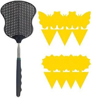 Fly Swatter 1 PCS, Durable Heavy Duty Plastic Fly Swatters, Stainless Steel Telescopic FlySwatter for Indoors/Outdoor/Kitchen/Garden,Black (10040-01*L06) Fly Swatter 1 PCS, Durable Heavy Duty Plastic Fly Swatters, Stainless Steel Telescopic FlySwatter for Indoors/Outdoor/Kitchen/Garden,Black (10040-01*L06)