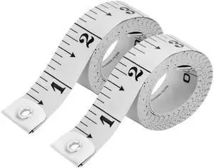 Flexible Tape Measure, Accurate Dual Scale Standard & Metric Measurements Tape,Soft Measuring Tape for Body, Weight Loss Sewing Tailor Craft Ruler,Blue,150cm/60 inch (White / 2 Pack) Flexible Tape Measure, Accurate Dual Scale Standard & Metric Measurements Tape,Soft Measuring Tape for Body, Weight Loss Sewing Tailor Craft Ruler,Blue,150cm/60 inch (White / 2 Pack)