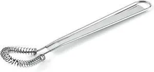 1Pc Silver Egg Beater Stainless Steel Mini Spring Coil Whisk Handheld Milk Frother Foamer Sauce Stirrer Blender Coffee Mixer Kitchen Egg Tools Whisks 1Pc Silver Egg Beater Stainless Steel Mini Spring Coil Whisk Handheld Milk Frother Foamer Sauce Stirrer Blender Coffee Mixer Kitchen Egg Tools Whisks