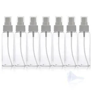 7Packs 50ml Spray Bottle,Travel Spray Bottles,Clear Empty Refillable Plastic Bottles,Mini Spray Bottle Small Spray Bottles Transparent Plastic Empty Refillable Holiday Travel Bottle 7Packs 50ml Spray Bottle,Travel Spray Bottles,Clear Empty Refillable Plastic Bottles,Mini Spray Bottle Small Spray Bottles Transparent Plastic Empty Refillable Holiday Travel Bottle