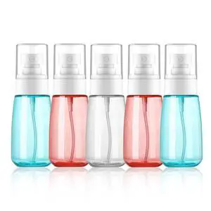 2 oz Travel Spray Bottles TSA ApprovedLeak Proof Travel Size Mini Small Fine Mist Spray Bottle 2 oz for Face Hair (5 Pack) 2 oz Travel Spray Bottles TSA ApprovedLeak Proof Travel Size Mini Small Fine Mist Spray Bottle 2 oz for Face Hair (5 Pack)