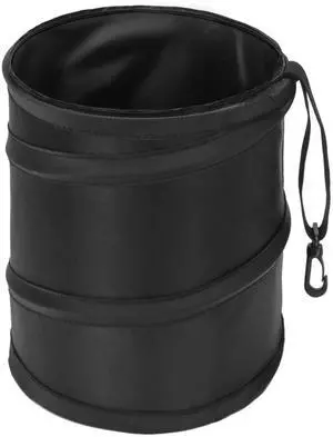 2 Gallons New Leakproof Car Trash Can, Compact Trash Can Pop-up Collapsible Hanging Car Trash Bin with Hook and Loop, Waterproof PEVA Liner Open-Top Garbage Can for Cars Home Office 2 Gallons New Leakproof Car Trash Can, Compact Trash Can Pop-up Collapsible Hanging Car Trash Bin with Hook and Loop, Waterproof PEVA Liner Open-Top Garbage Can for Cars Home Office