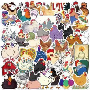 50Pcs Cute Chicken Stickers, Funny Farm Animal Waterproof Vinyl Stickers, Aesthetic Chicken Decals for Water Bottles Laptop Skateboard Journal, Cup, Farm Party Favors for Kids Teens 50Pcs Cute Chicken Stickers, Funny Farm Animal Waterproof Vinyl Stickers, Aesthetic Chicken Decals for Water Bottles Laptop Skateboard Journal, Cup, Farm Party Favors for Kids Teens