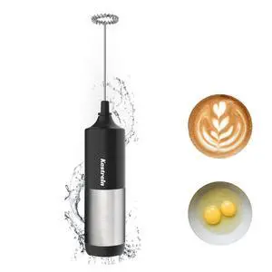 Electric Mixer, Portable HandHeld Mixer, Lightweight Drink Mixer with Stainless Steel Whisk, Black Electric Mixer, Portable HandHeld Mixer, Lightweight Drink Mixer with Stainless Steel Whisk, Black