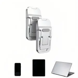Ergonomic Zinc Alloy Laptop Stand,Portable Keyboard Riser with 2 Adjustable Angles (8°&13°),Foldable Invisible Laptop Riser for Desk,Anti-Slip,Heat Dissipation,Supports Up to 22lbs for 10-17" Laptops Ergonomic Zinc Alloy Laptop Stand,Portable Keyboard Riser with 2 Adjustable Angles (8°&13°),Foldable Invisible Laptop Riser for Desk,Anti-Slip,Heat Dissipation,Supports Up to 22lbs for 10-17" Laptops