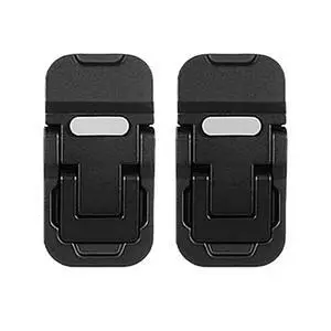 2 Pcs Black Portable Keyboard Riser, Dual Tilt Angle Adjustment Foldable Laptop Stand, Self-Adhesive Mini Computer Stand for Desk/Most Keyboards 2 Pcs Black Portable Keyboard Riser, Dual Tilt Angle Adjustment Foldable Laptop Stand, Self-Adhesive Mini Computer Stand for Desk/Most Keyboards