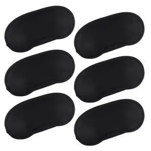 6 Pcs Eye Mask Sleep Masks Bulk Soft Breathable Blackout Eye Cover for Side Sleeper, Black Blindfold Sleeping Mask with Adjustable Straps for Travel Blindfold Meditation Nap Women Men Kids 6 Pcs Eye Mask Sleep Masks Bulk Soft Breathable Blackout Eye Cover for Side Sleeper, Black Blindfold Sleeping Mask with Adjustable Straps for Travel Blindfold Meditation Nap Women Men Kids