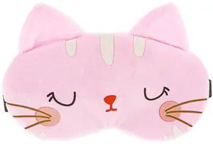 Cute Sleeping Eye Mask Cartoon Cat Blindfold Sleeping Eye Shade,Pink | Soft Plush, Comfortable Animal Eye Cover, Funny Novelty, for Women Men Kids, Travel Nap Sleeping Cute Sleeping Eye Mask Cartoon Cat Blindfold Sleeping Eye Shade,Pink | Soft Plush, Comfortable Animal Eye Cover, Funny Novelty, for Women Men Kids, Travel Nap Sleeping