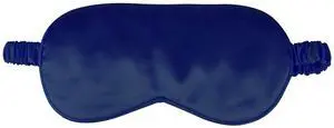 1 Pack Sleep Mask, Silk Eye Mask with Elastic Strap, Blindfold, Soft Silk Sleeping Mask for Girls, Women, Men (DarkBlue) 1 Pack Sleep Mask, Silk Eye Mask with Elastic Strap, Blindfold, Soft Silk Sleeping Mask for Girls, Women, Men (DarkBlue)