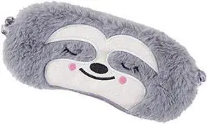 Cute Sloth Sleeping Mask, Soft Fluffy Plush Blindfold Funny Novelty Animal Sleep Mask Eye Cover Eyeshade for Kids Girls Boys Women Men Night Nap Travel Meditation Cute Sloth Sleeping Mask, Soft Fluffy Plush Blindfold Funny Novelty Animal Sleep Mask Eye Cover Eyeshade for Kids Girls Boys Women Men Night Nap Travel Meditation