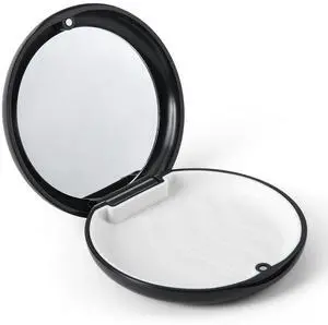 Retainer Case, Mouth Guard Case with Mirror, Black Retainer Case, Mouth Guard Case with Mirror, Black
