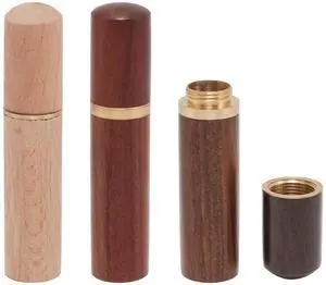 3 Pcs 3.35Inch Portable Toothpick Holder, Waterproof Wood Toothpick Case Handmade Craft Toothpick Pocket Box for Storage Needle Toothpick Pill Bead Ear Pick Cotton Swab and Other Small Object 3 Pcs 3.35Inch Portable Toothpick Holder, Waterproof Wood Toothpick Case Handmade Craft Toothpick Pocket Box for Storage Needle Toothpick Pill Bead Ear Pick Cotton Swab and Other Small Object