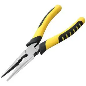 Premium 8-Inch Needle Nose Pliers, Heavy-Duty Steel Long Nose Cutting Pliers with Wire Cutter, Paper Clamp Precision, Anti-Slip Comfort Grip for Home, Fishing, Jewelry and Crafts Premium 8-Inch Needle Nose Pliers, Heavy-Duty Steel Long Nose Cutting Pliers with Wire Cutter, Paper Clamp Precision, Anti-Slip Comfort Grip for Home, Fishing, Jewelry and Crafts