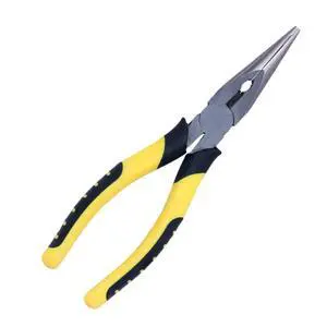 8-Inch Needle Nose Pliers: Paper Clamp Precision, Premium Heavy-Duty CRV Steel, Large Soft Grip with Wire Cutter,Chrome Vanadium Steel Long Nose Cutting Pliers 8-Inch Needle Nose Pliers: Paper Clamp Precision, Premium Heavy-Duty CRV Steel, Large Soft Grip with Wire Cutter,Chrome Vanadium Steel Long Nose Cutting Pliers