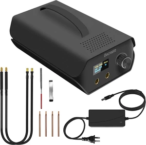 3000F Farad Capacitor Portable Spot Welder with LCD Screen 120-Level Adjustable Machine for 18650 Battery Storage, Nickel Strip 0.1-0.3mm 3000F Farad Capacitor Portable Spot Welder with LCD Screen 120-Level Adjustable Machine for 18650 Battery Storage, Nickel Strip 0.1-0.3mm