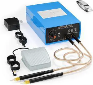 5000W Battery Spot Welder, Portable Adjustable Spot Welding Machine for 18650 Lithium Batteries, Welding Nickel Sheets 0.1-0.25mm 5000W Battery Spot Welder, Portable Adjustable Spot Welding Machine for 18650 Lithium Batteries, Welding Nickel Sheets 0.1-0.25mm