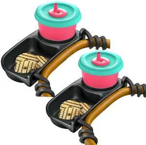 Universal Stroller Snack Tray | Pack of 2 | Compatible with Nuna | Stroller Cup Holder | Bumper Bar | Stroller Tray Attachment with Cups Holder for Baby Toddler | Stroller Accessories Universal Stroller Snack Tray | Pack of 2 | Compatible with Nuna | Stroller Cup Holder | Bumper Bar | Stroller Tray Attachment with Cups Holder for Baby Toddler | Stroller Accessories