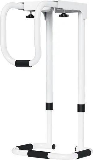 Adjustable 16-25 Inches Under Desk PC Mount, Heavy Duty Under Desk Computer Mount Support up to 60 lbs, Computer CPU Hanging Holder for Office & Home, White Adjustable 16-25 Inches Under Desk PC Mount, Heavy Duty Under Desk Computer Mount Support up to 60 lbs, Computer CPU Hanging Holder for Office & Home, White