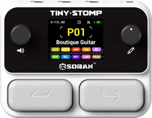 JME-03A Tiny Stomp Multi-Effects Guitar Pedal 125 Effects, 99 Presets, 10 Modules, 40s Looper, 100 Drum Rhythms, 20 IR/NAM Slots, USB Audio, Rechargeable for Guitar & Bass JME-03A Tiny Stomp Multi-Effects Guitar Pedal 125 Effects, 99 Presets, 10 Modules, 40s Looper, 100 Drum Rhythms, 20 IR/NAM Slots, USB Audio, Rechargeable for Guitar & Bass