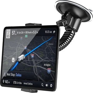 Heavy-Duty Tablet Holder for Truck, Car, Semi, Pickup, Tractor, UTV & RV Ultra-Strong 4.33" Vacuum Suction Cup, Double-Rib Metal Anti-Shake Arm, Car Mount for iPad Heavy-Duty Tablet Holder for Truck, Car, Semi, Pickup, Tractor, UTV & RV Ultra-Strong 4.33" Vacuum Suction Cup, Double-Rib Metal Anti-Shake Arm, Car Mount for iPad