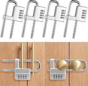 4 Pcs 4 Digit Combination Cabinet Lock U Shaped Code Gym 2.51 x 4.6 Inch Adjustable Padlock Metal Long Shackle Lock for Under 0.6" Width Outdoor College Fences Sports Lockers Gym 4 Pcs 4 Digit Combination Cabinet Lock U Shaped Code Gym 2.51 x 4.6 Inch Adjustable Padlock Metal Long Shackle Lock for Under 0.6" Width Outdoor College Fences Sports Lockers Gym