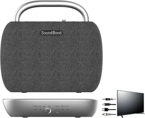 Wireless TV Speakers for Smart TVs Portable Speakers for Hard-of-Hearing Seniors & Elderly, Compatible with Optical, RCA, AUX, USB-C TVs, DVD & Multimedia Players Wireless TV Speakers for Smart TVs Portable Speakers for Hard-of-Hearing Seniors & Elderly, Compatible with Optical, RCA, AUX, USB-C TVs, DVD & Multimedia Players