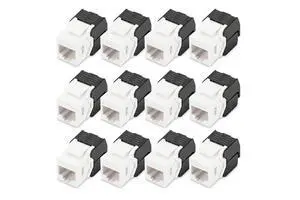 DN-93603 Keystone module Cat 6 12 units RJ45 network socket Cat.6 unshielded 250 MHz 1GBase-T 1 Gbit/s AWG 26 to AWG 22 tool-free installation DN-93603 Keystone module Cat 6 12 units RJ45 network socket Cat.6 unshielded 250 MHz 1GBase-T 1 Gbit/s AWG 26 to AWG 22 tool-free installation