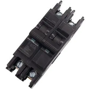 42-107430-03 UEBI-70602BBDx HVAC Air Handler Circuit Breaker Replacement 2 Pole 60A 230VAC Model Specific Not Universal 42-107430-03 UEBI-70602BBDx HVAC Air Handler Circuit Breaker Replacement 2 Pole 60A 230VAC Model Specific Not Universal
