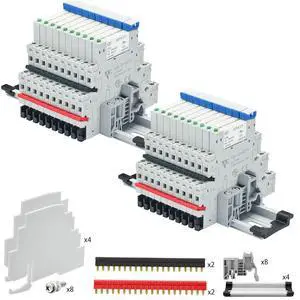 UL Listed 5V Electromagnetic Relay 5 Volt Relay Miniature 1NO 1NC 6Amp SPDT with LED Indicator, Socket Base DIN Rail Module 20Pcs UL Listed 5V Electromagnetic Relay 5 Volt Relay Miniature 1NO 1NC 6Amp SPDT with LED Indicator, Socket Base DIN Rail Module 20Pcs