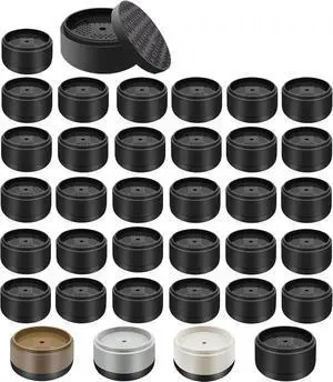 Furniture Risers Bed Risers Heavy Duty 1 inch, 2 inch, 3 inch, 4 inch Round Adjustable Bed Lifts Riser for Desk Legs Table Couch Sofa Chair Refrigerator Washing Machine (1 Inch, Black, 32 Pack) Furniture Risers Bed Risers Heavy Duty 1 inch, 2 inch, 3 inch, 4 inch Round Adjustable Bed Lifts Riser for Desk Legs Table Couch Sofa Chair Refrigerator Washing Machine (1 Inch, Black, 32 Pack)