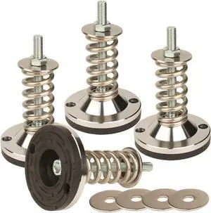 Split Type Heavy-Duty Spring Isolator,1800 lb Capacity,M12 Thread,4 Pack Split Type Heavy-Duty Spring Isolator,1800 lb Capacity,M12 Thread,4 Pack