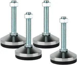 Heavy Duty Stainless Steel Leveling Feet,2600 lb Capacity,M16 Thread,4 Pack Heavy Duty Stainless Steel Leveling Feet,2600 lb Capacity,M16 Thread,4 Pack