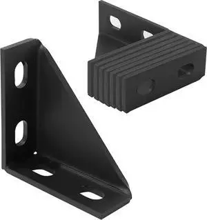 8Pcs 90 Degree Gusseted Fitting for 1-5/8" Channel, Angle Corner Bracket 8Pcs 90 Degree Gusseted Fitting for 1-5/8" Channel, Angle Corner Bracket