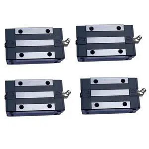 HGH20CA Linear Slider Bearing Blocks 4Pcs,20mm HG20 Linear Motion Ball Bearing Carriage Slider Sliding CA Block for Square Linear Slide Guide Guideway Rail HGH20 HGR20 as CNC Kit Part Replacement HGH20CA Linear Slider Bearing Blocks 4Pcs,20mm HG20 Linear Motion Ball Bearing Carriage Slider Sliding CA Block for Square Linear Slide Guide Guideway Rail HGH20 HGR20 as CNC Kit Part Replacement