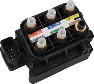 Air Suspension Solenoid Valve Block Compatible with Mercedes-Benz CL550 GL320 GL350 GL450 GL550 GLE400 GLE500 ML250 ML320 ML350 S350 S400 S550 S600 S63 S65 AMG Replace# 2123200358 Air Suspension Solenoid Valve Block Compatible with Mercedes-Benz CL550 GL320 GL350 GL450 GL550 GLE400 GLE500 ML250 ML320 ML350 S350 S400 S550 S600 S63 S65 AMG Replace# 2123200358
