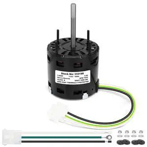310198 Exhaust Fan Motor, 120V Replacement Vent Fan Motor, 1050 RPM, CW Rotation, Smooth Operation, Reliable Performance for Bathroom and Home Ventilation 310198 Exhaust Fan Motor, 120V Replacement Vent Fan Motor, 1050 RPM, CW Rotation, Smooth Operation, Reliable Performance for Bathroom and Home Ventilation