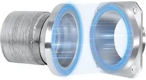 Magnetic Dryer Vent Connector Kit, DVC-180 Magnetic Dryer Vent Coupling, Airtight Seal Quick Connect, Easy to Clean with 4 Inch x 3.3ft Duct Hose and 2 Clamps Magnetic Dryer Vent Connector Kit, DVC-180 Magnetic Dryer Vent Coupling, Airtight Seal Quick Connect, Easy to Clean with 4 Inch x 3.3ft Duct Hose and 2 Clamps