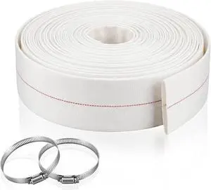 3'' x 100 ft Pool Backwash Hose, Heavy Duty Reinforced PVC Lay Flat Discharge Hose, Sump Pump Discharge Pipe for Swimming Pools Outdoor Lawn Garden Irrigation Car Cleaning Pool Water Transfer 3'' x 100 ft Pool Backwash Hose, Heavy Duty Reinforced PVC Lay Flat Discharge Hose, Sump Pump Discharge Pipe for Swimming Pools Outdoor Lawn Garden Irrigation Car Cleaning Pool Water Transfer