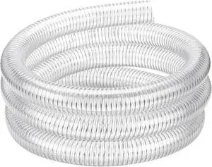 Suction Hose 3/4"ID x 25ft Reinforced Tubing PVC Clear Wire Vinyl Tubing,Heavy Duty Spiral Steel Flexible Hose,Dust Collection Boat Marine Pump, Drain Suction Hose 3/4"ID x 25ft Reinforced Tubing PVC Clear Wire Vinyl Tubing,Heavy Duty Spiral Steel Flexible Hose,Dust Collection Boat Marine Pump, Drain