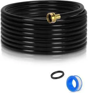 30FT Dehumidifier Drain Hose with 3/4 Inch FHT Connector, featuring Rust-Resistant Brass Fittings for Leak-Proof Connection, Perfectly Compatible with Most Dehumidifier Brands7 Length Options 30FT Dehumidifier Drain Hose with 3/4 Inch FHT Connector, featuring Rust-Resistant Brass Fittings for Leak-Proof Connection, Perfectly Compatible with Most Dehumidifier Brands7 Length Options