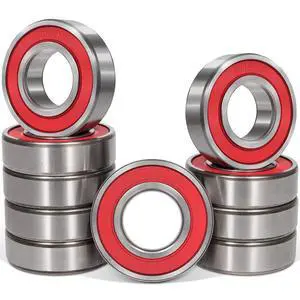 10 Pack 6305-2RS Double Rubber Seal Bearing 25x62x17mm,Pre Lubricated,Stable Performance,Cost Effective, Deep Groove Ball Bearings 10 Pack 6305-2RS Double Rubber Seal Bearing 25x62x17mm,Pre Lubricated,Stable Performance,Cost Effective, Deep Groove Ball Bearings